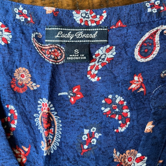 Lucky Brand Tops - Lucky Brand ladies crop blouse